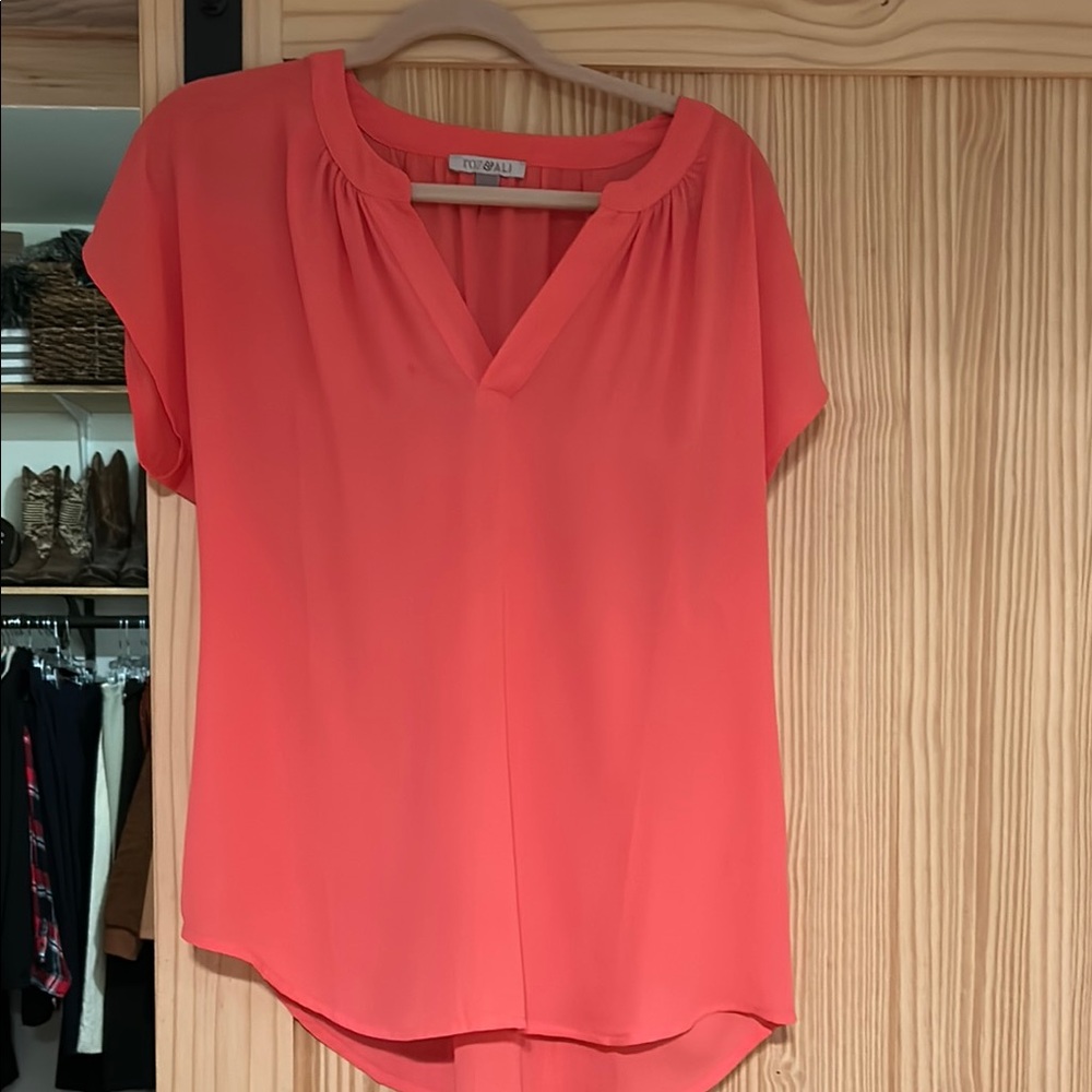 Coral Blouse by roz&ali